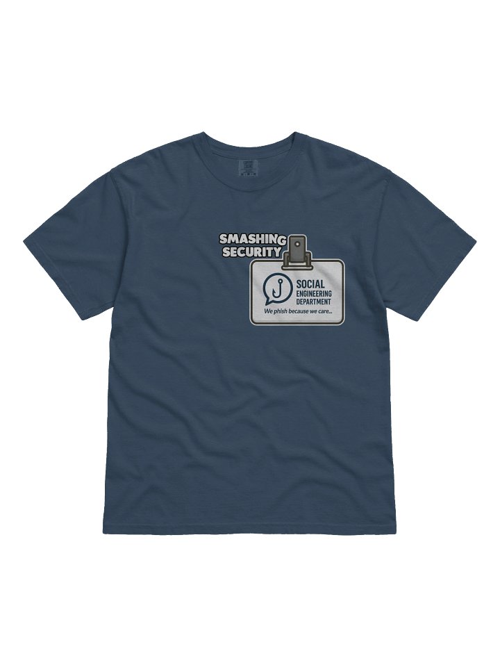 Smashing Security Social Engineering department T-shirt product image (1)