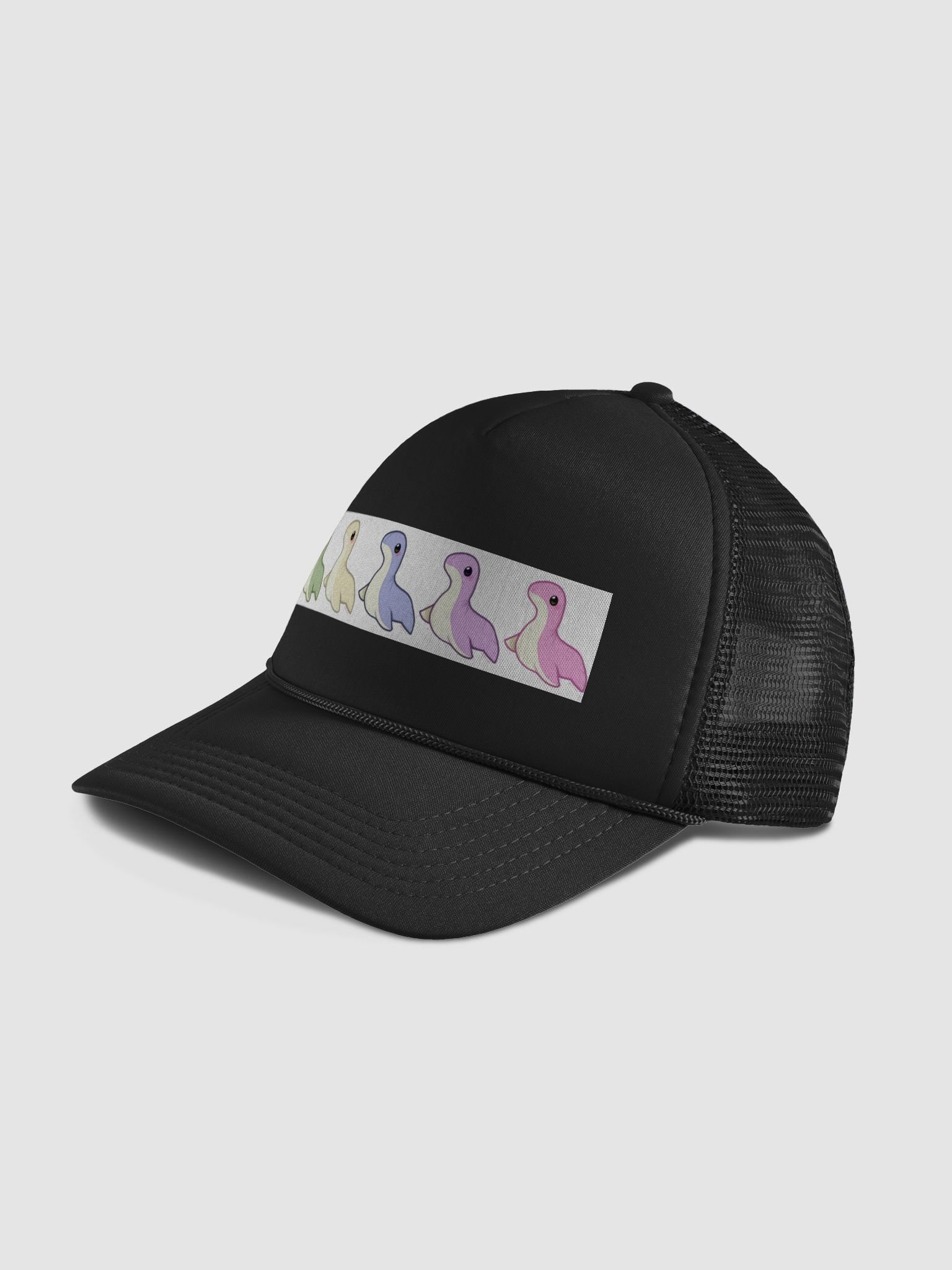 Rainbow Pastel Nessie Hat product image (8)