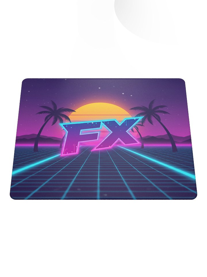 FX Synthwave Mouse Pad product image (1)