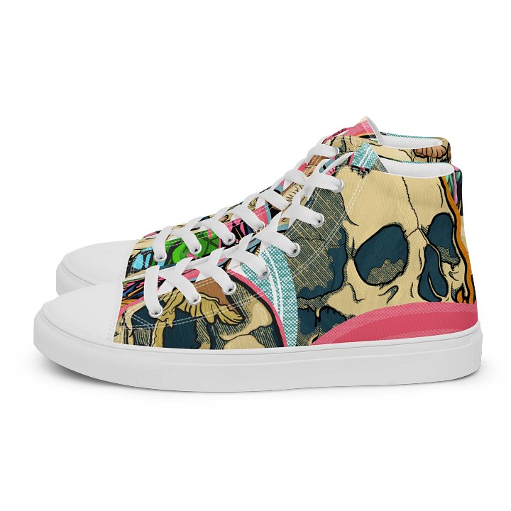 Drippy Skulls Hi-Top Shoes product image (1)
