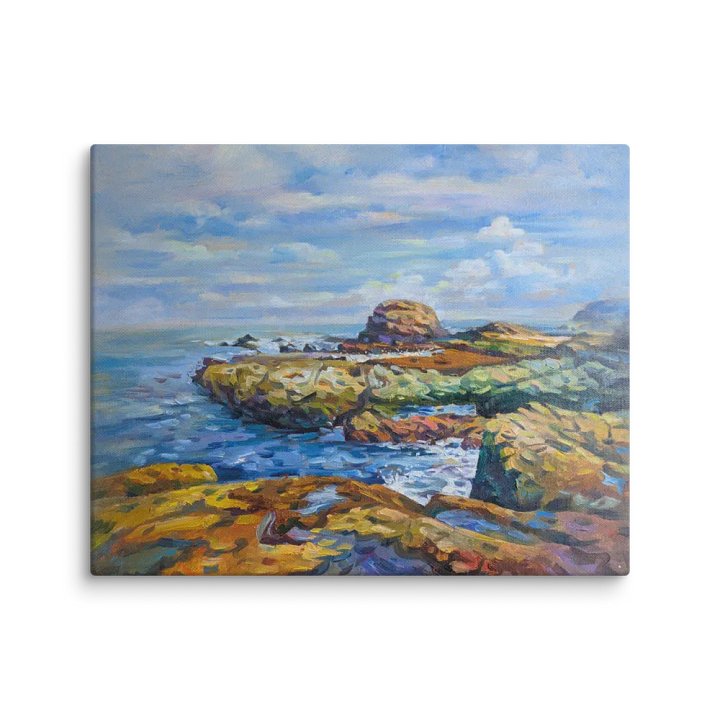 Seaside Landscapes-Oil Painting Canvas Print product image (1)