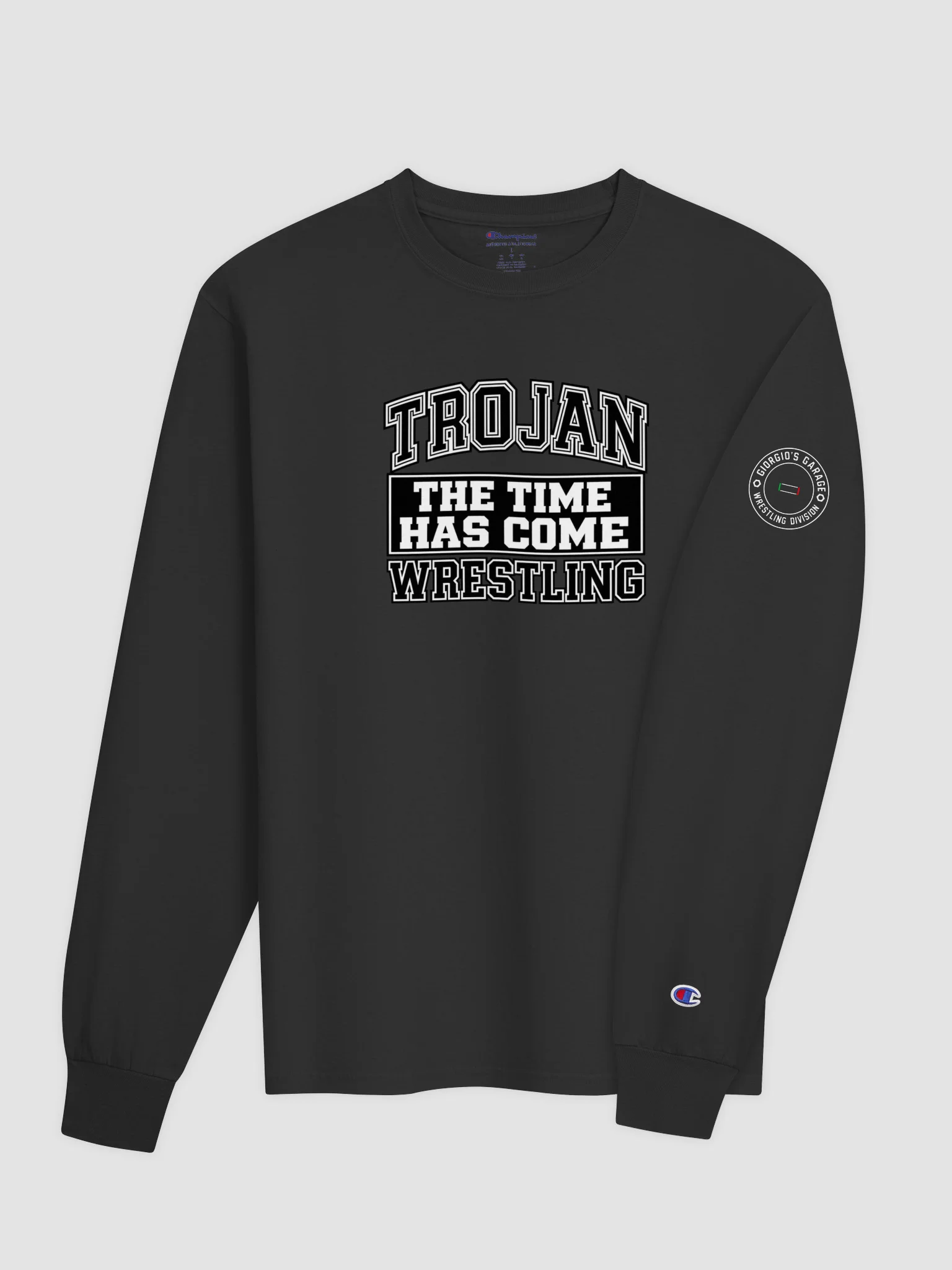 Trojan Wrestling Champion Long Sleeve product image (4)