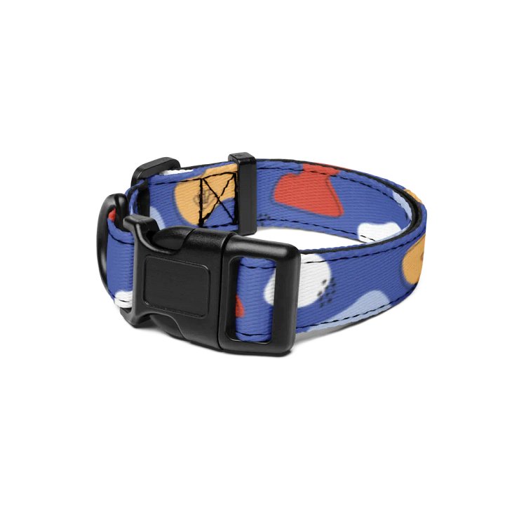 GINGERHAWK SIGNATURE PATTERN DOG COLLAR product image (1)