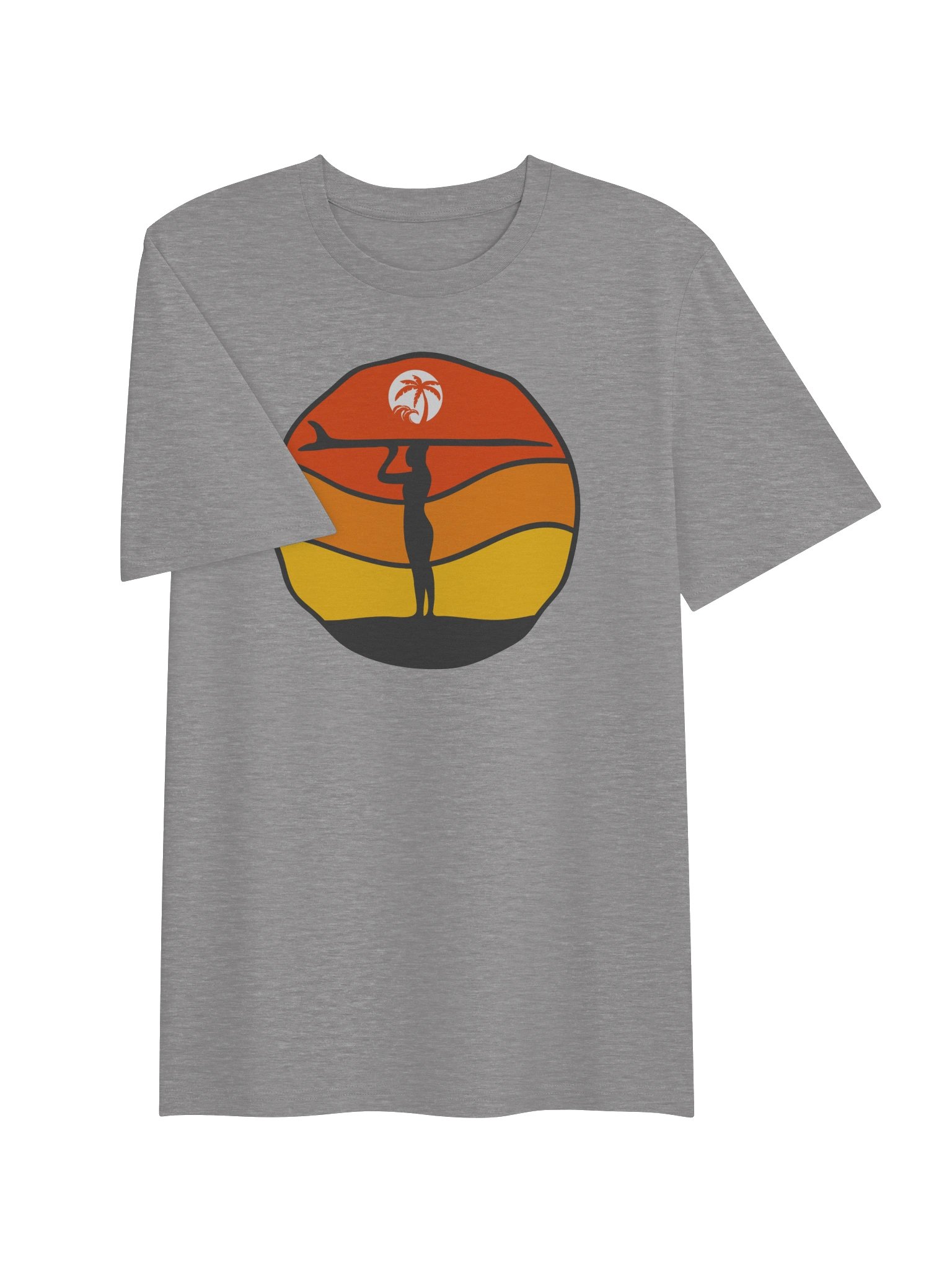 The Retro Sunset Surf Tee 🌿 product image (2)