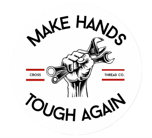 Make Hands Tough Again Sticker product image (1)
