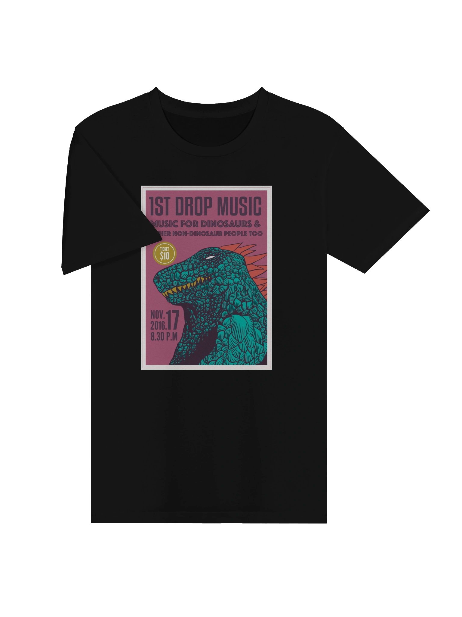1st Drop Music For Dinosaurs T-shirt product image (18)