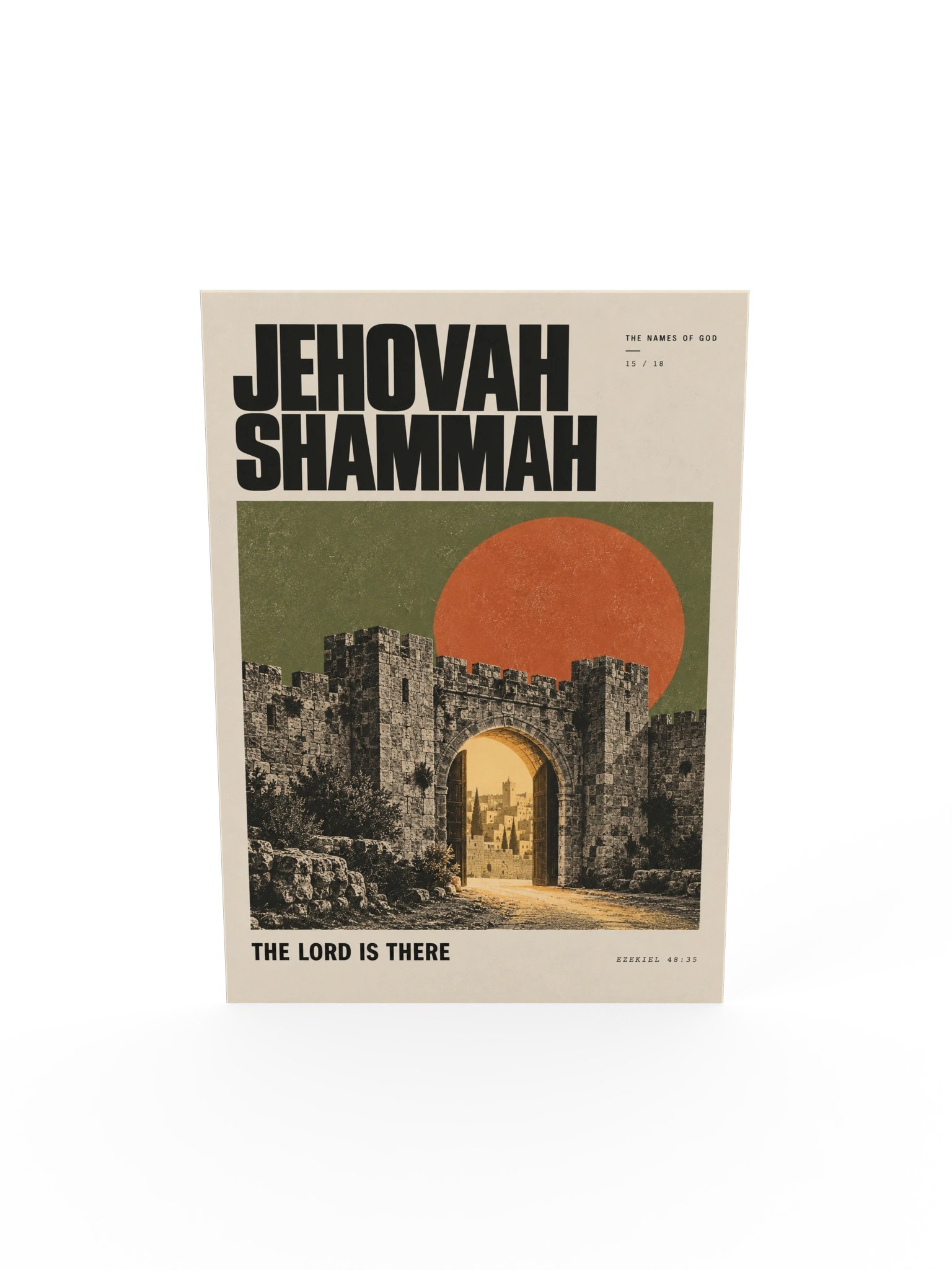 Jehovah Shammah | Names of God Art Print product image (5)