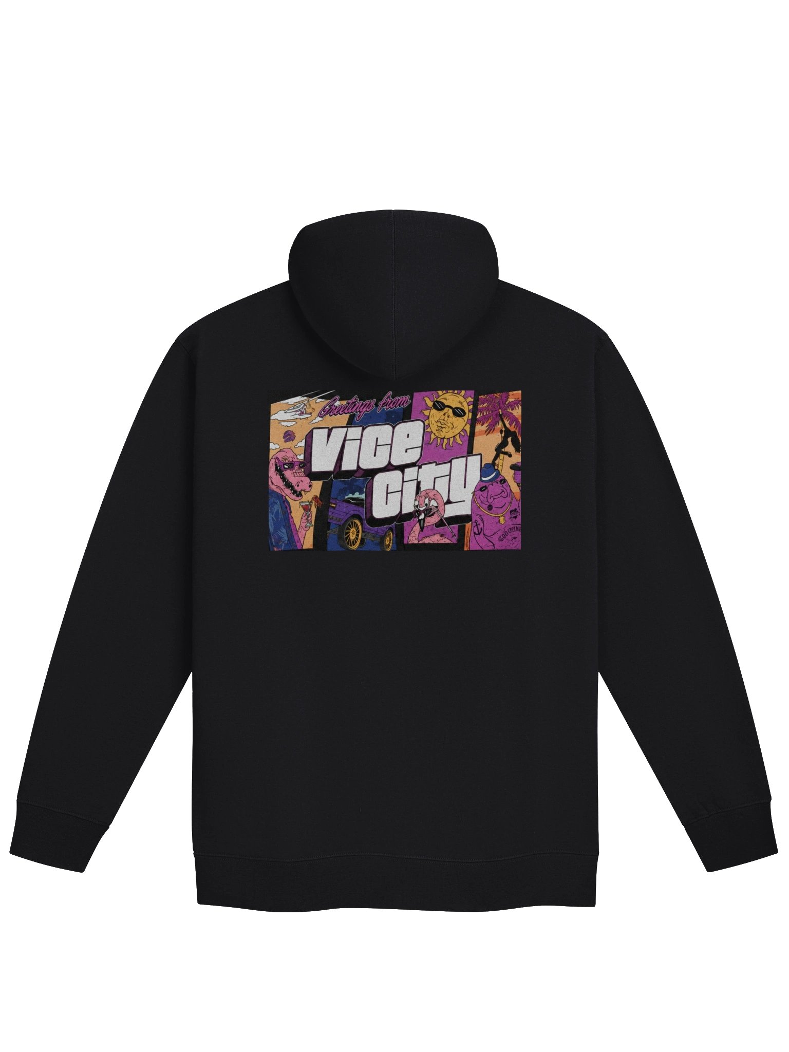 GTA VI Vice City Fleece Zip-Up product image (3)