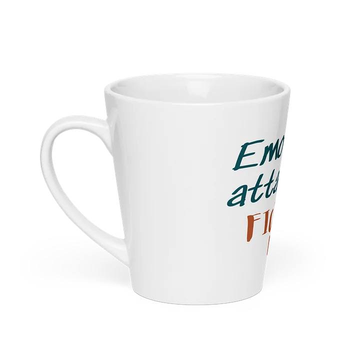 Emotionally Attached to FICTIONAL MEN — Latte Mug product image (1)