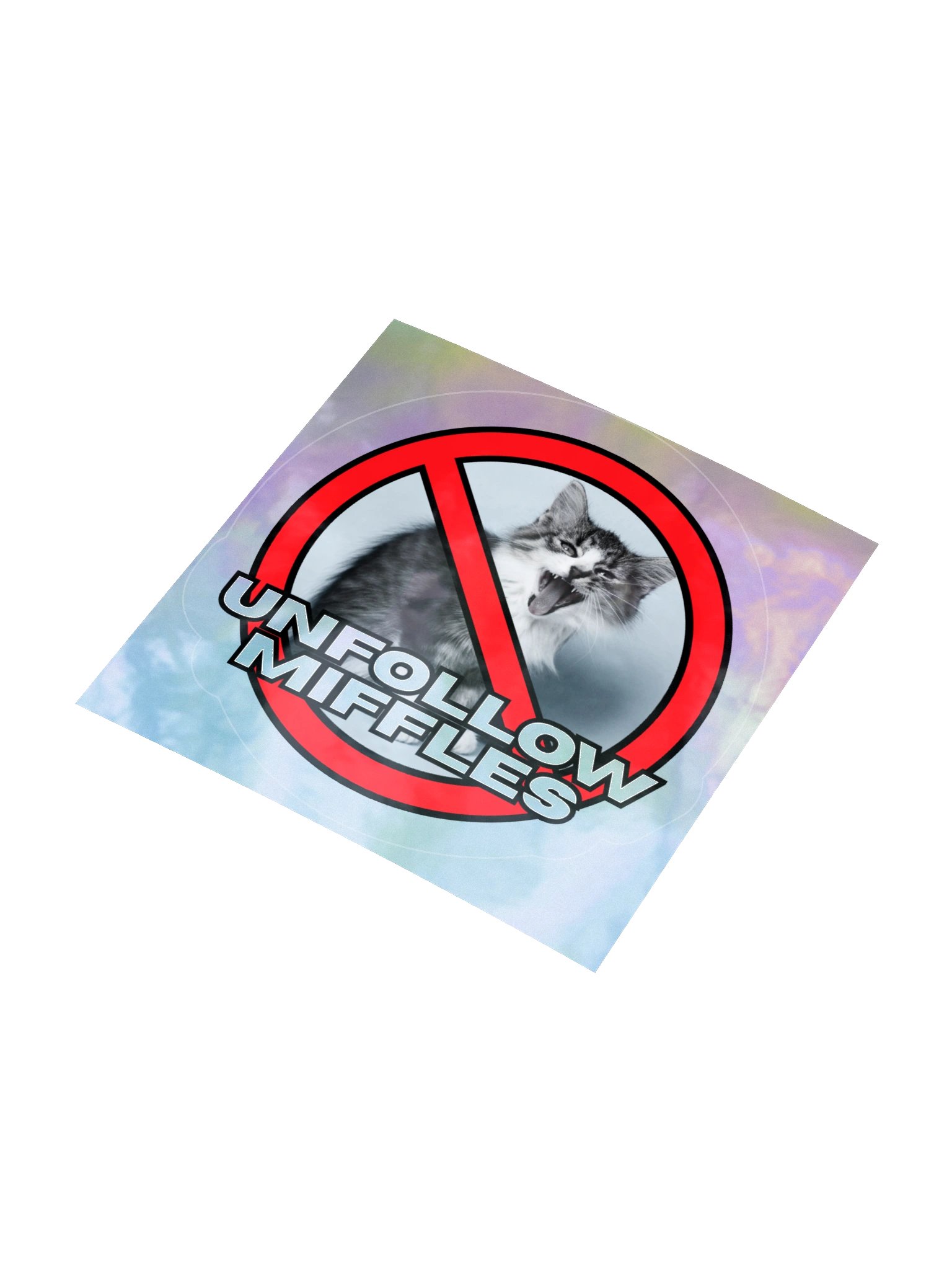 Unfollow Miffles Sticker product image (3)