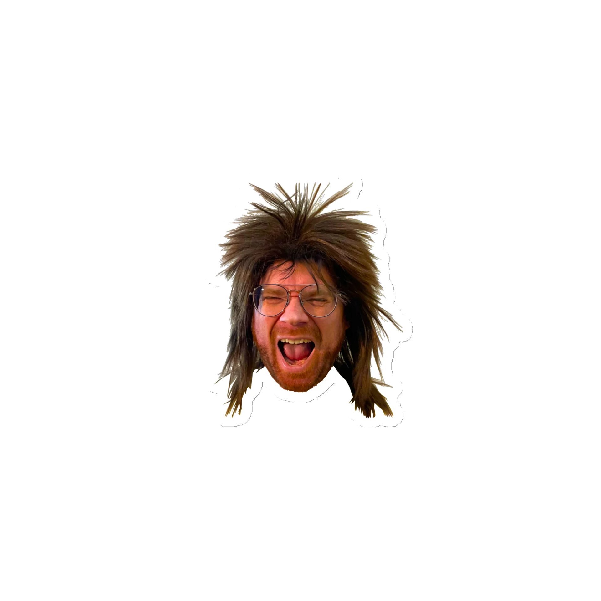 Mullet Wig Magnet product image (1)
