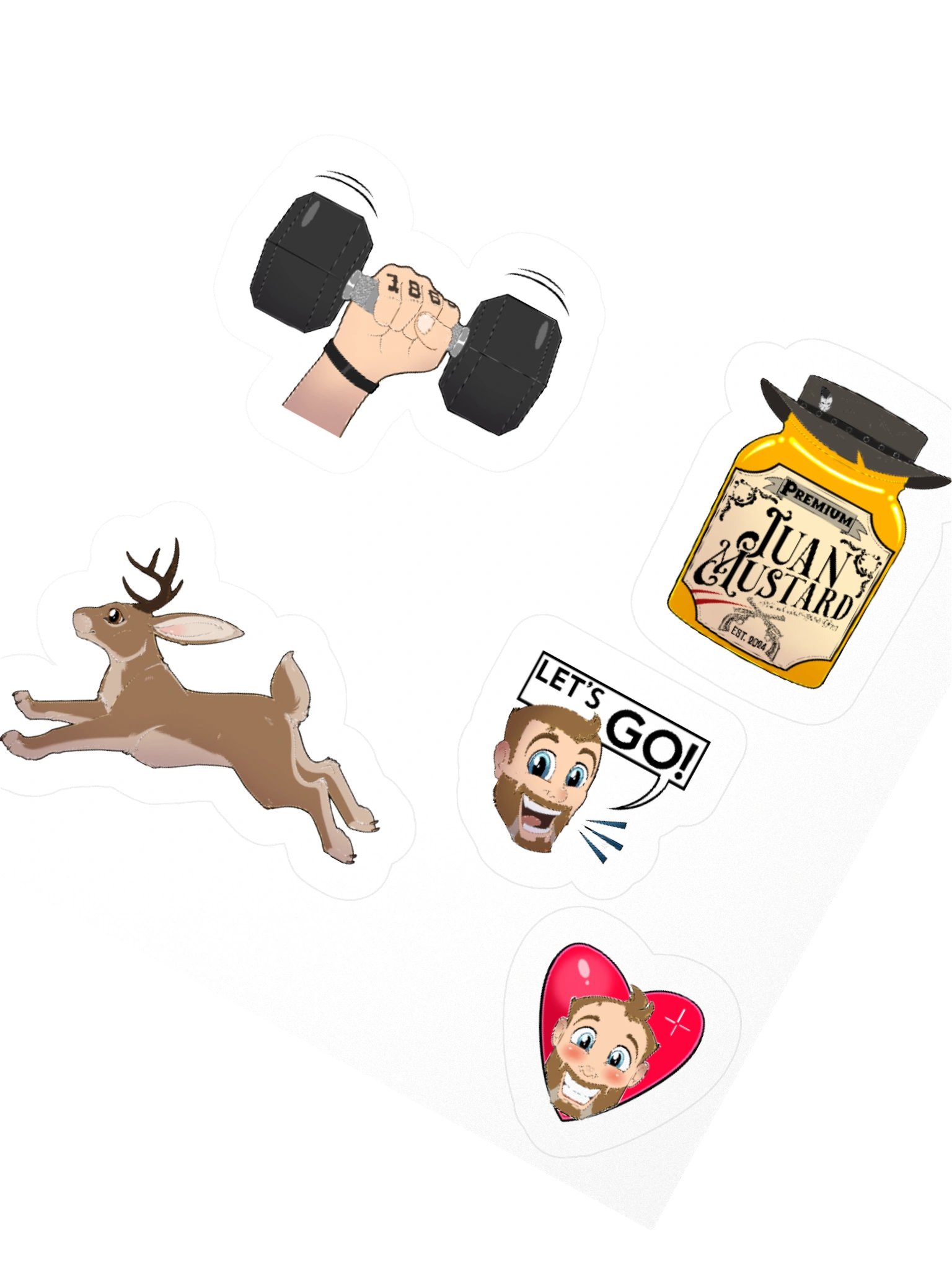 JezzKitty Emoji Sticker Sheet product image (6)