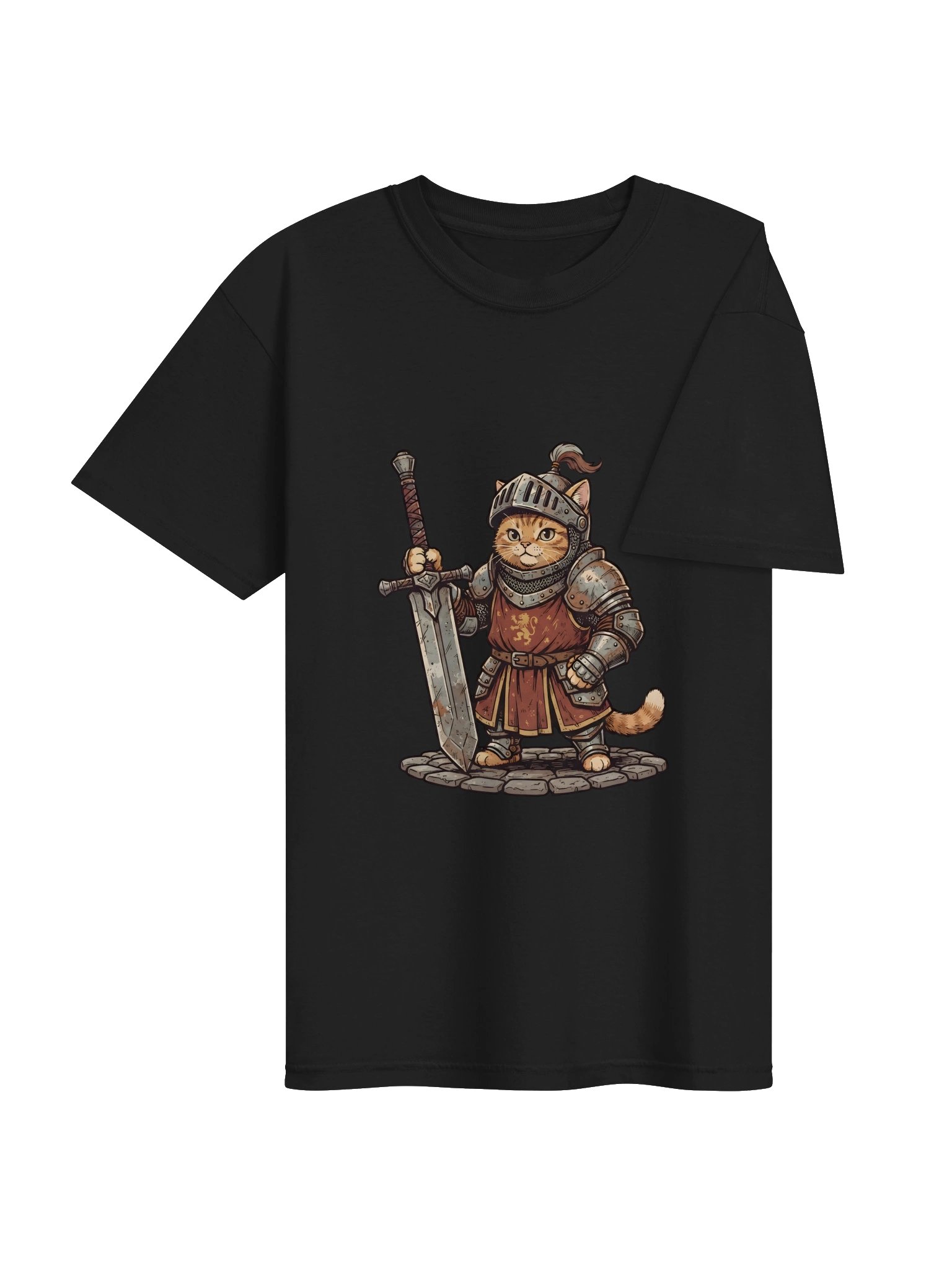 Tiny Knight Cat Tee product image (4)