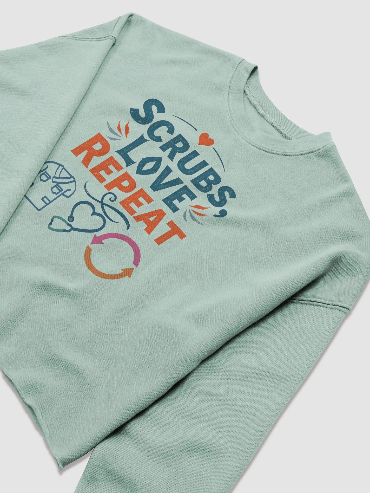 Love & Care Crop Sweatshirt product image (17)