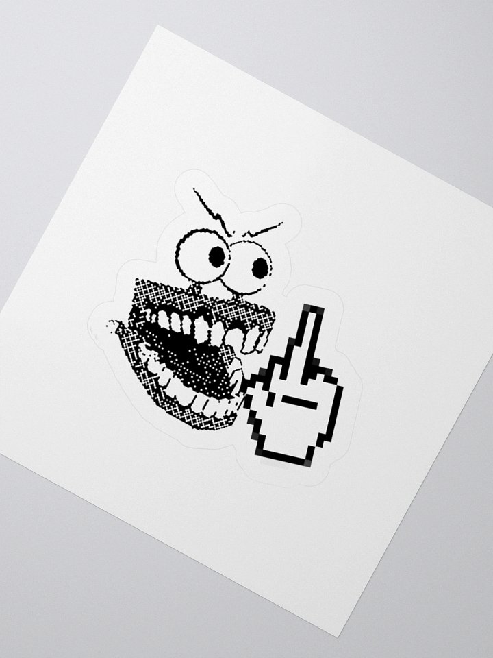 Iconic Teeth Sticker product image (4)