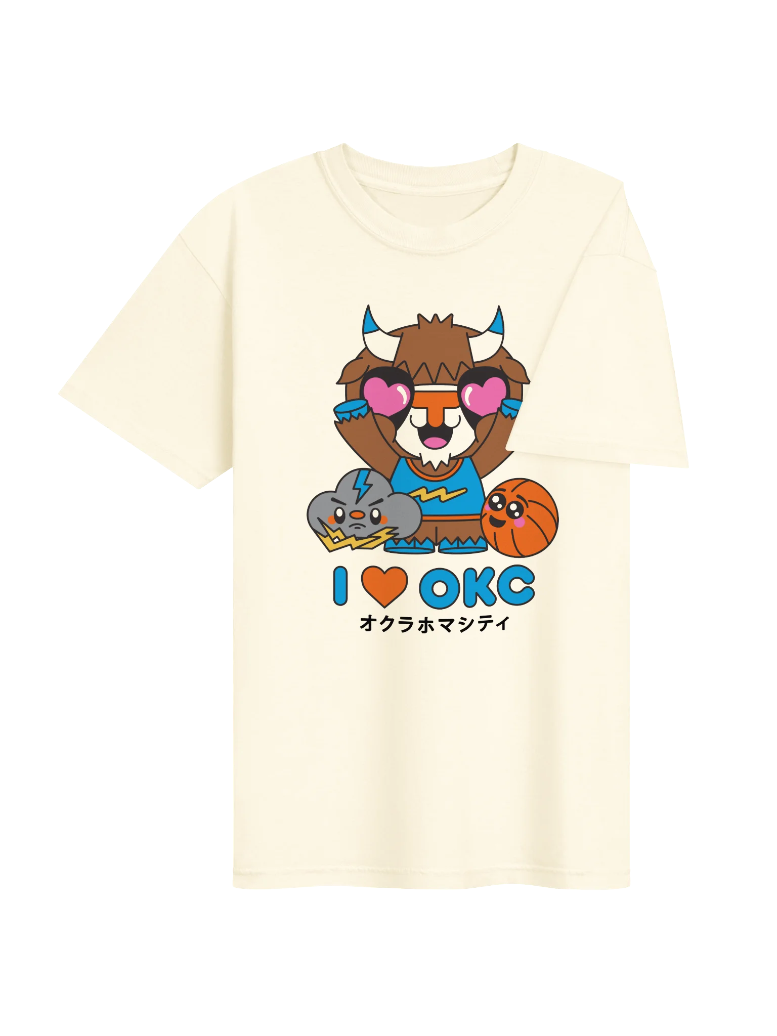 I Heart OKC Kawaii Tee product image (7)