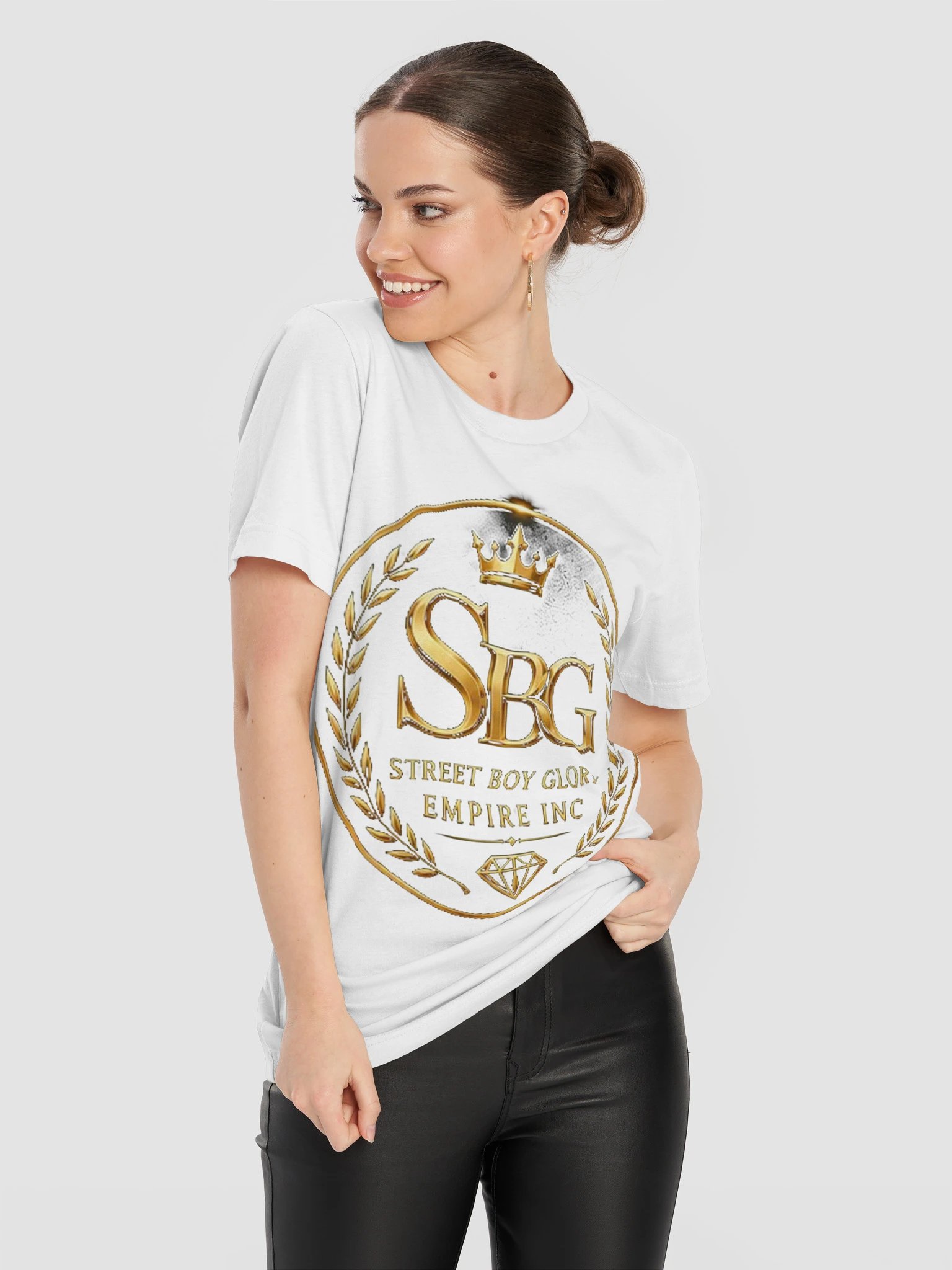 Street Boy Glory Empire Laurel Crest Tee | Bella+Canvas Supersoft product image (31)
