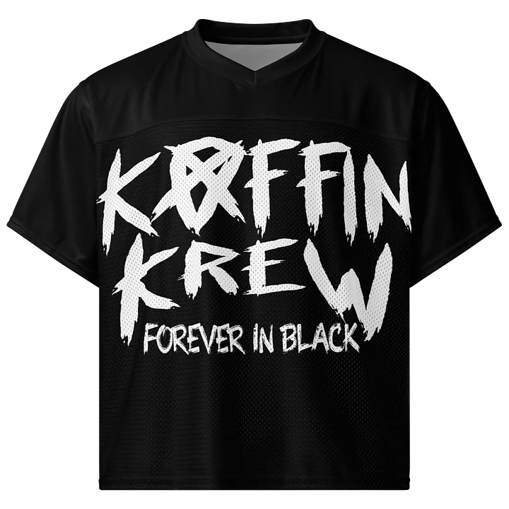 Forever In Black Football Jersey product image (1)