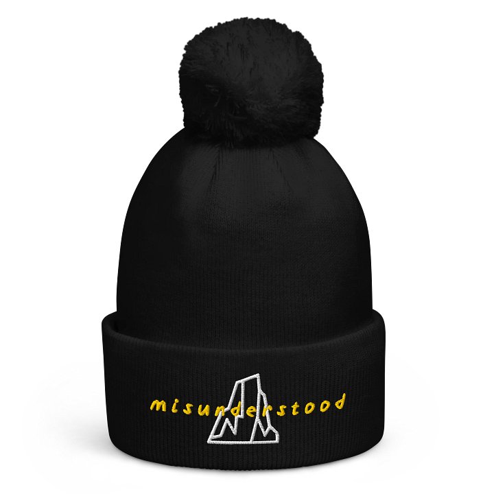 Misunderstood Yellow Pom-Pom Beanie product image (1)