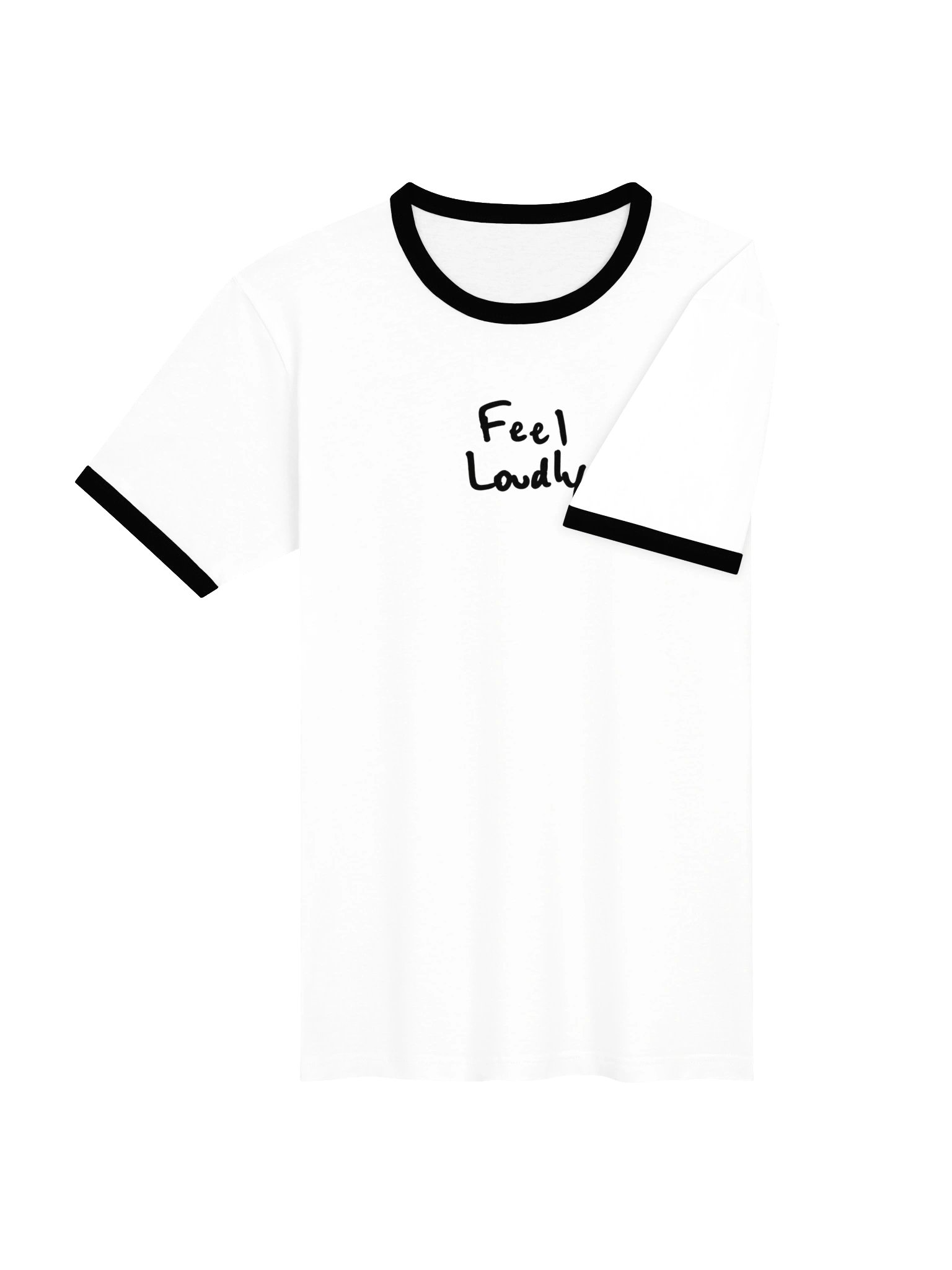 Feel Loudly - Ringer Tee product image (32)
