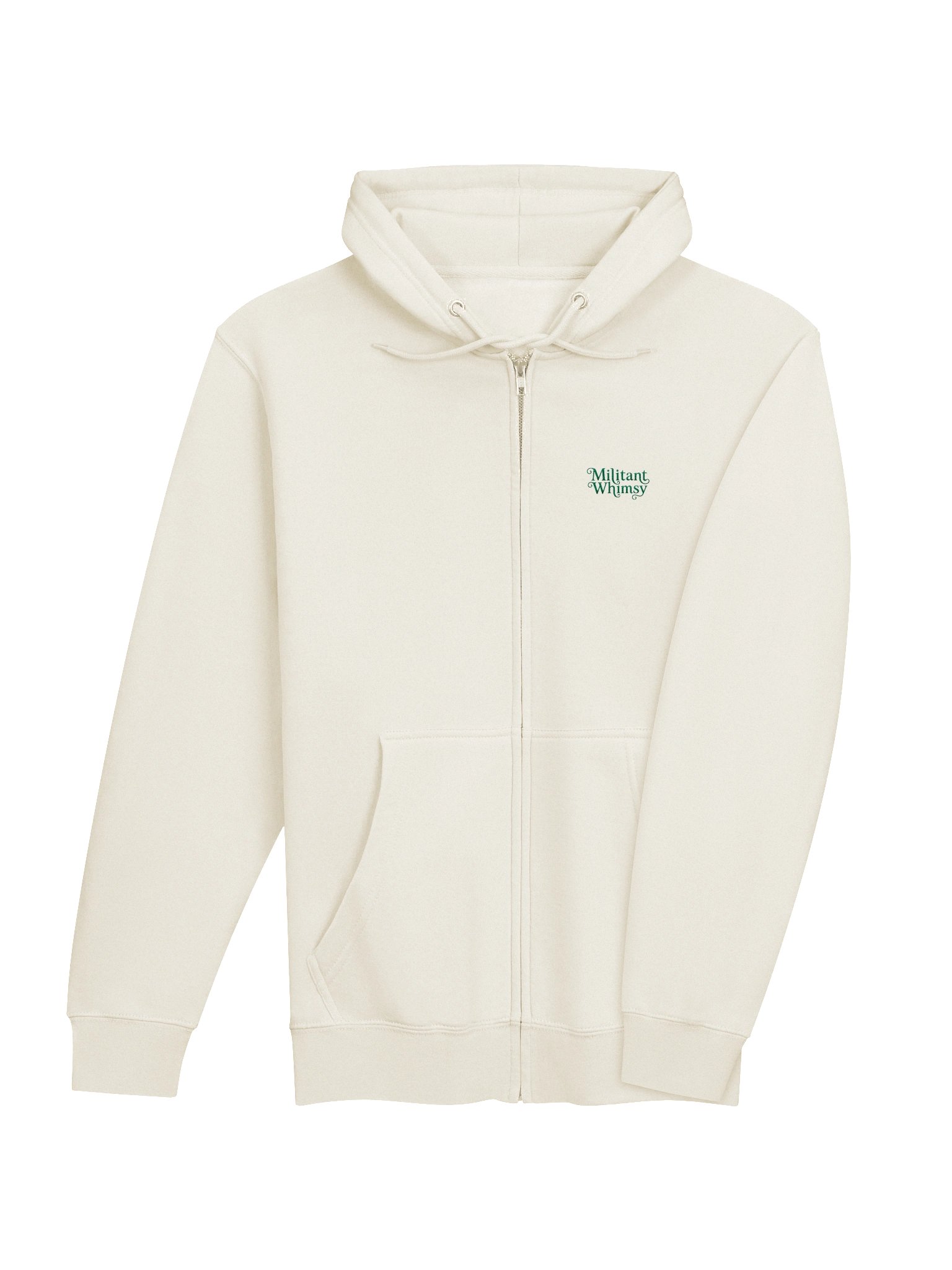 Militant Whimsy Embroidered - Zip Hoodie product image (44)