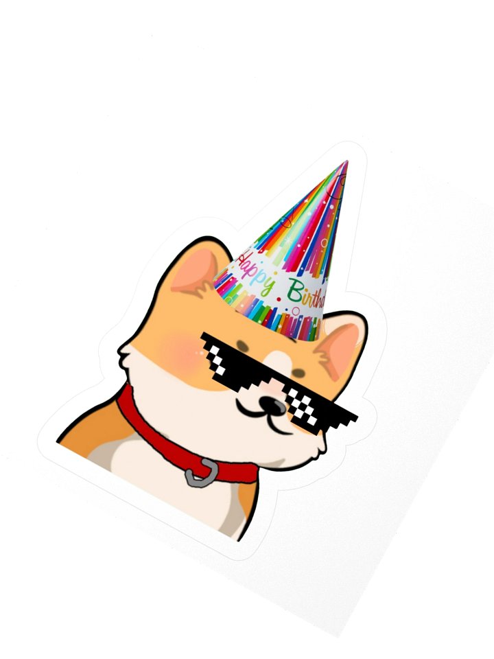 party animal sticker product image (2)