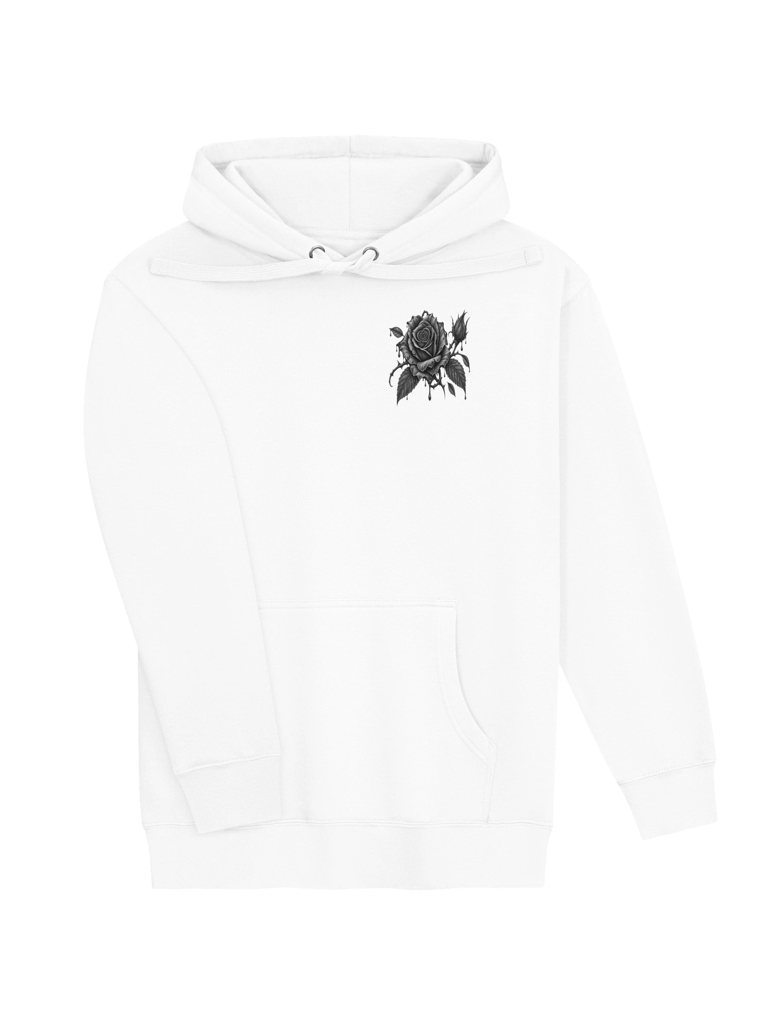 Gothic Rose & Classic Monsters Hoodie | Vintage Horror product image (7)