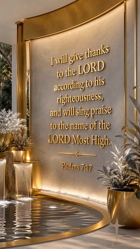 Psalms 7:17 and more @beinspired.music 🤍

I will give thanks to the LORD according to his righteousness, and will sing praise...