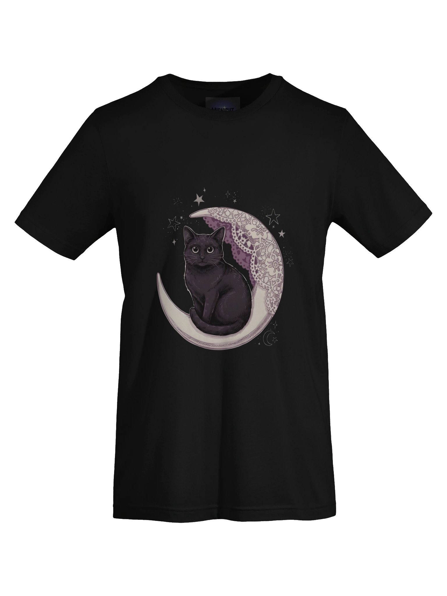 Celestial Cat Moon Tee product image (47)