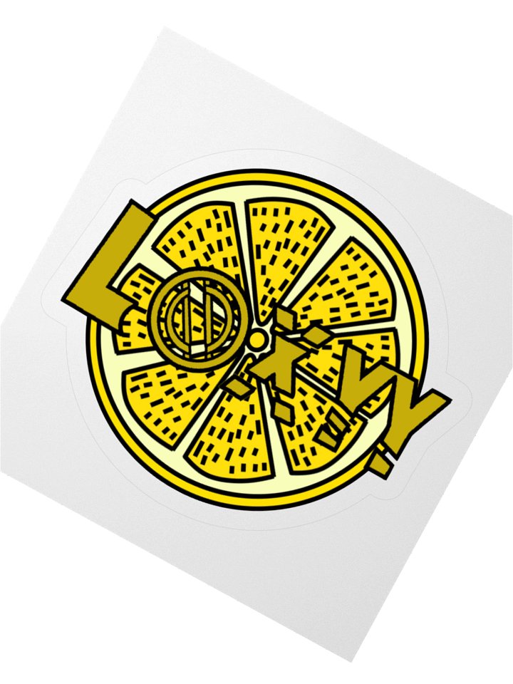 Loxyy Lemon Kiss Cut Sticker product image (2)