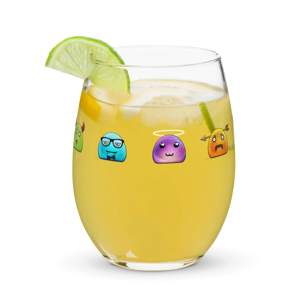 The Morbies - Stemless Wine Glass product image (4)