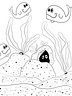 TSStechAngel's World - Little Whales Coloring Page