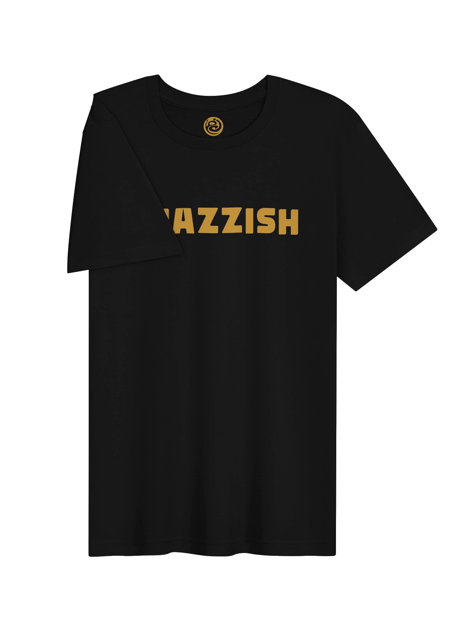 #JAZZISH T Shirt (Yellow Logo) product image (3)
