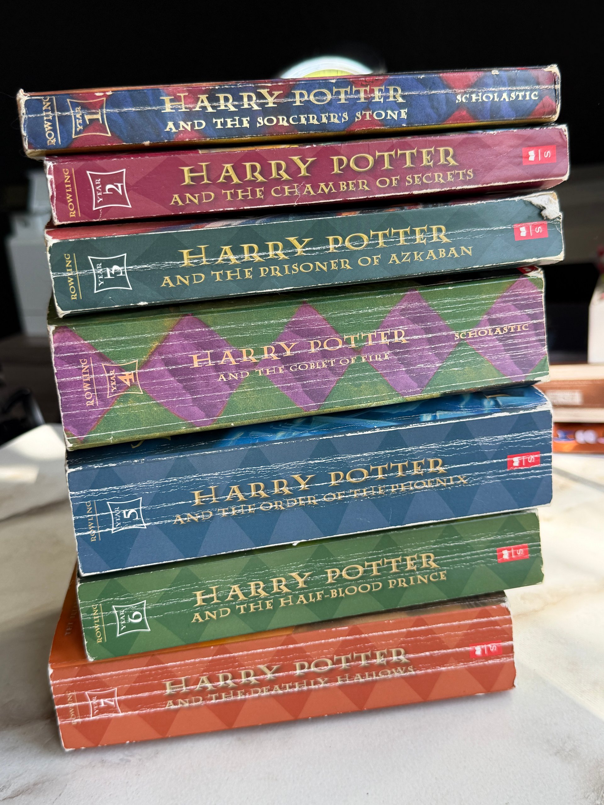 Harry Potter Complete 7 Book Paperback Set product image (10)