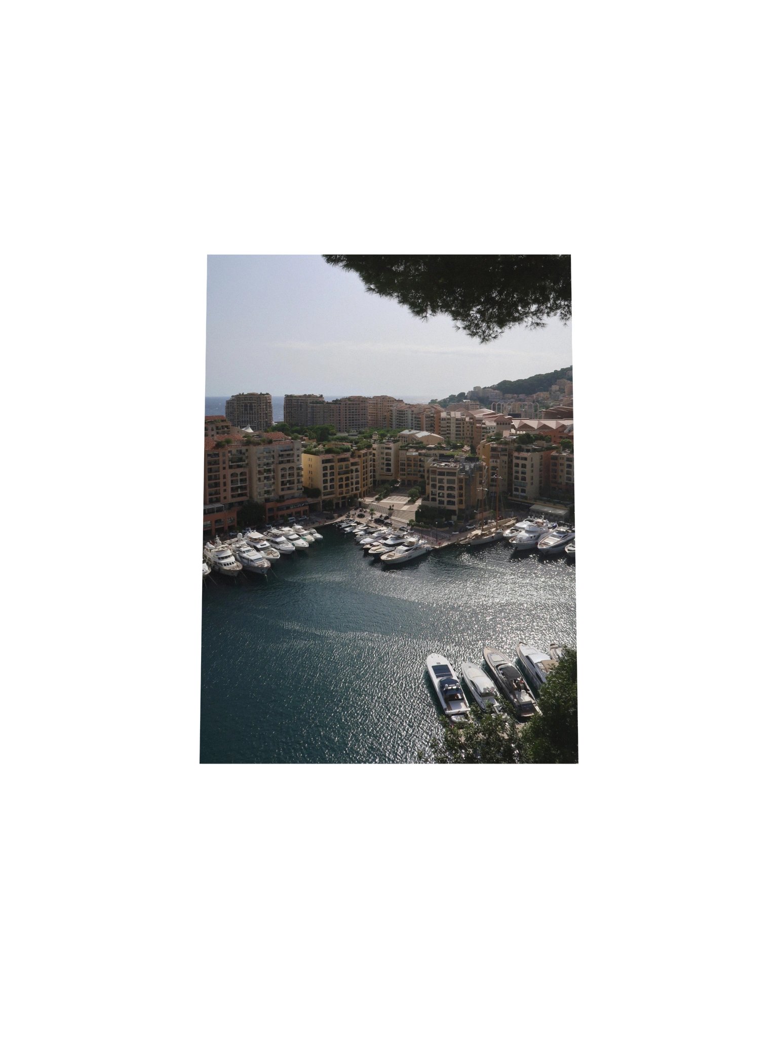 Monaco - Marina Harbor Filled with Luxury Yachts – (Print Only) product image (7)