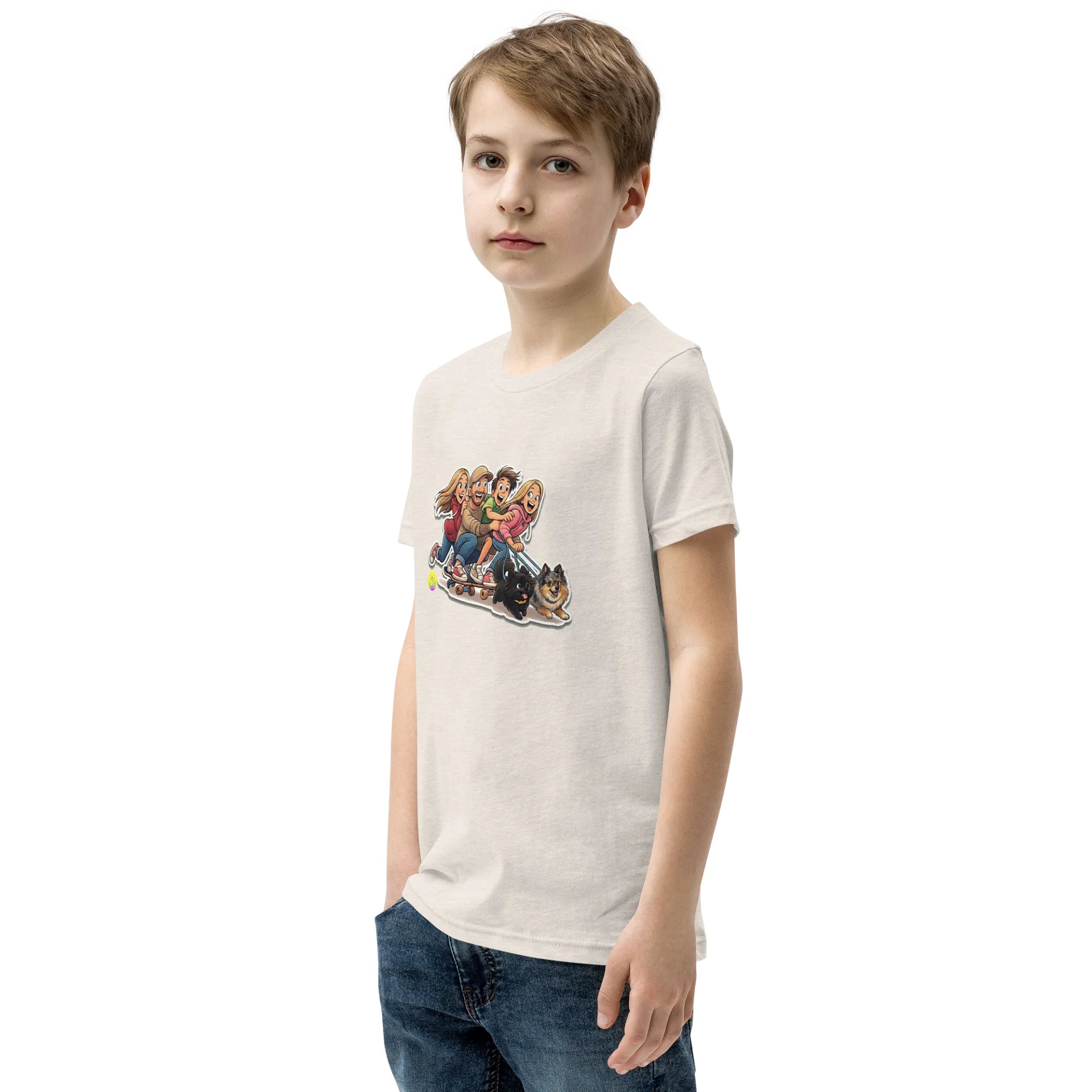 Skateboard My PB & J Youth Tshirt product image (4)