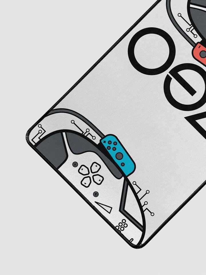 VGO AI OVERLORD (White) DESK MAT OR MOUSE PAD (12x18 or 12x22) product image (2)