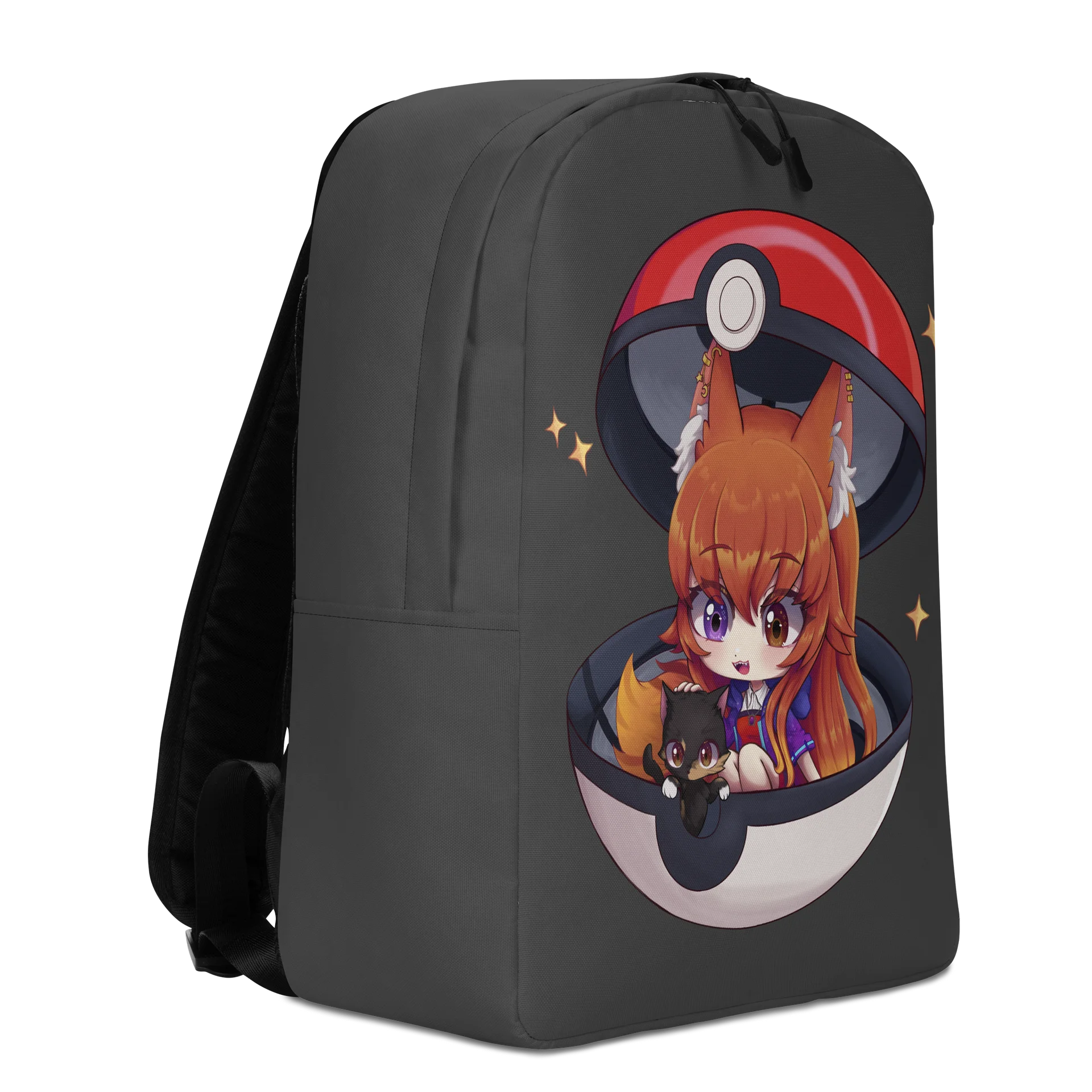 Chibi ems in a Ball Backpack product image (3)