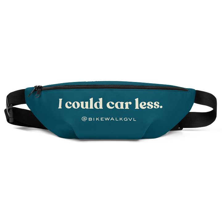 "I could car less" fanny pack product image (1)