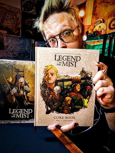 The Legend In the Mist Collectors edition has finally arrived! 
It is surreal to finally have this amazing TTRPG in my hands....
