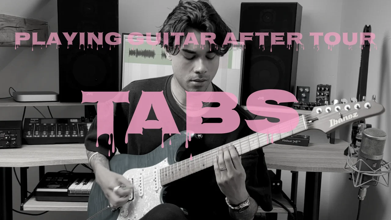 Playing Guitar After Tour Tabs product image (1)