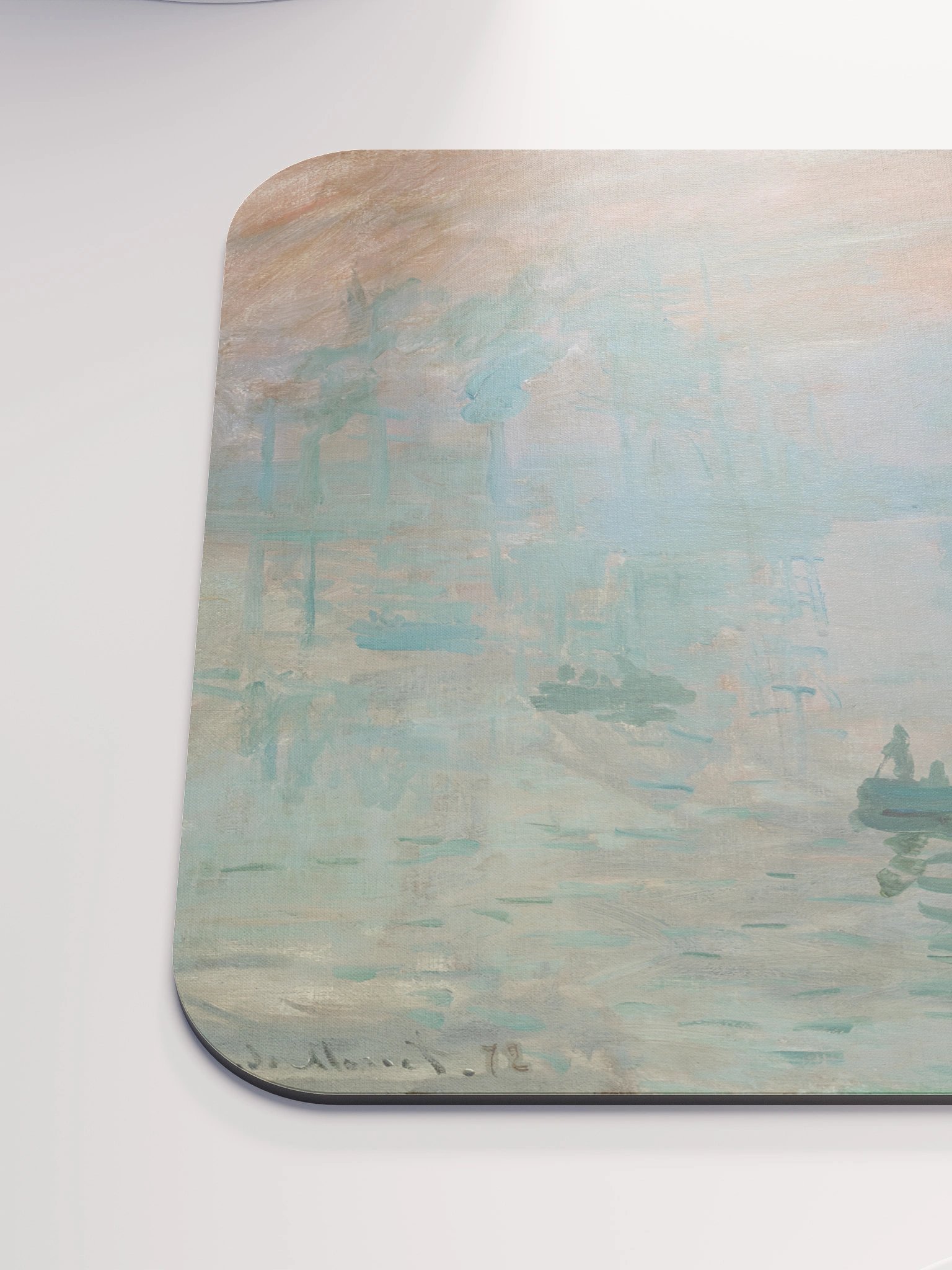 Monet – Impression, Sunrise (Impression, soleil levant) Mouse Pad product image (6)
