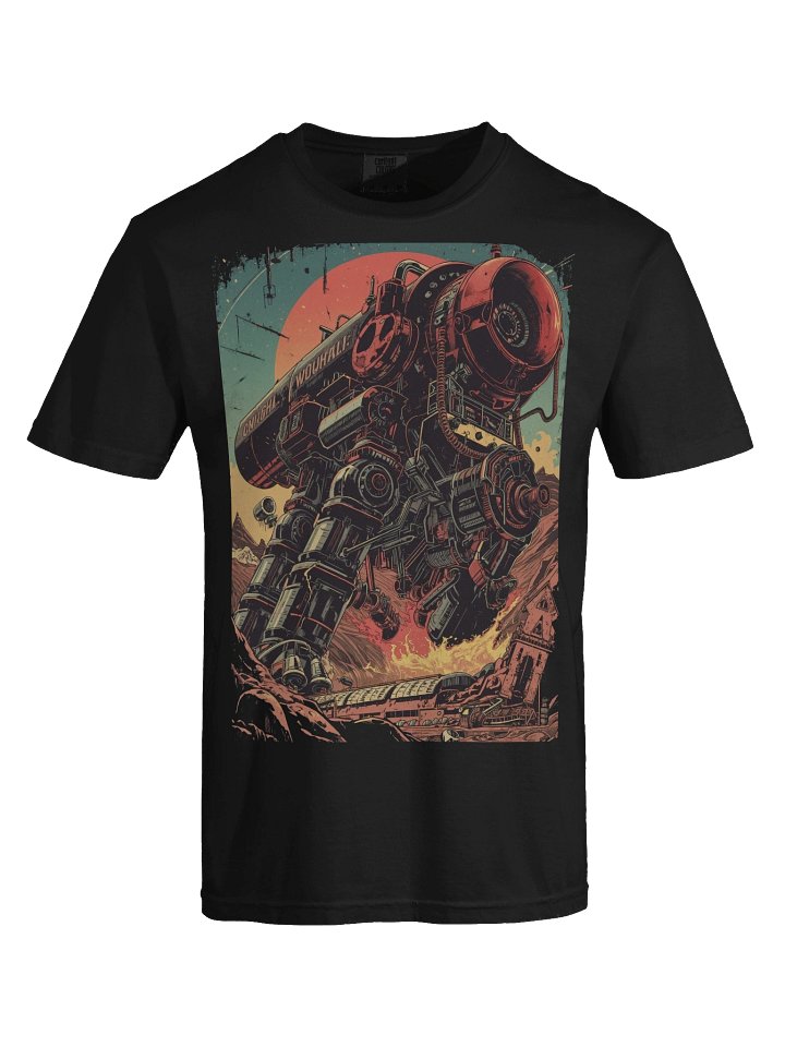 Retro Mech Desert Clash Heavyweight T-Shirt product image (2)