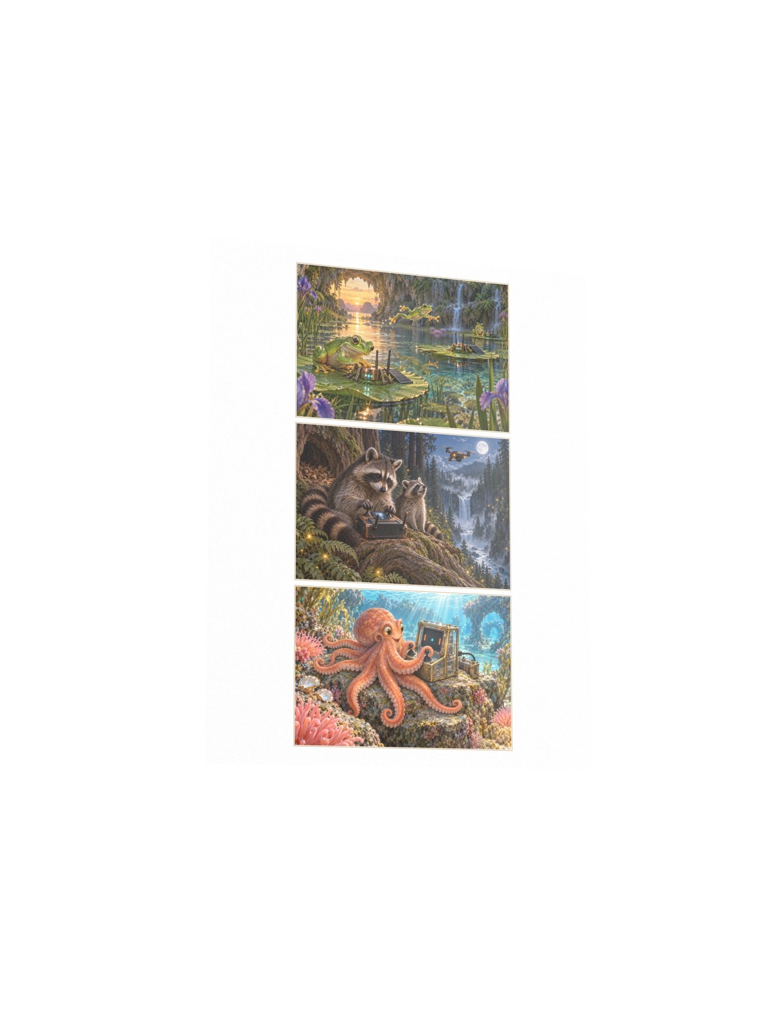 Play Connected Small Art Print product image (3)