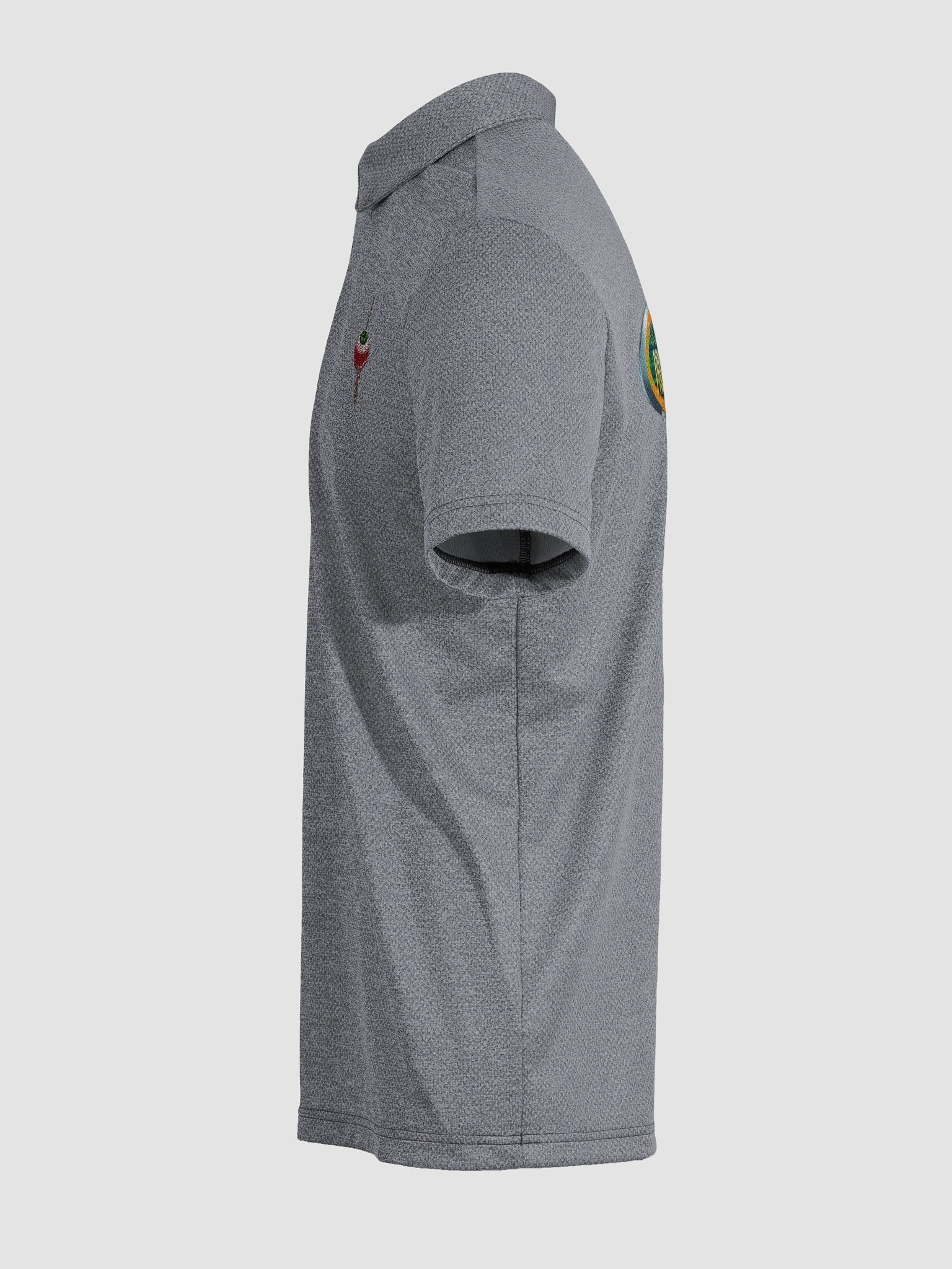 Dude, you're muted - Adidas Space-Dyed Polo Shirt product image (21)