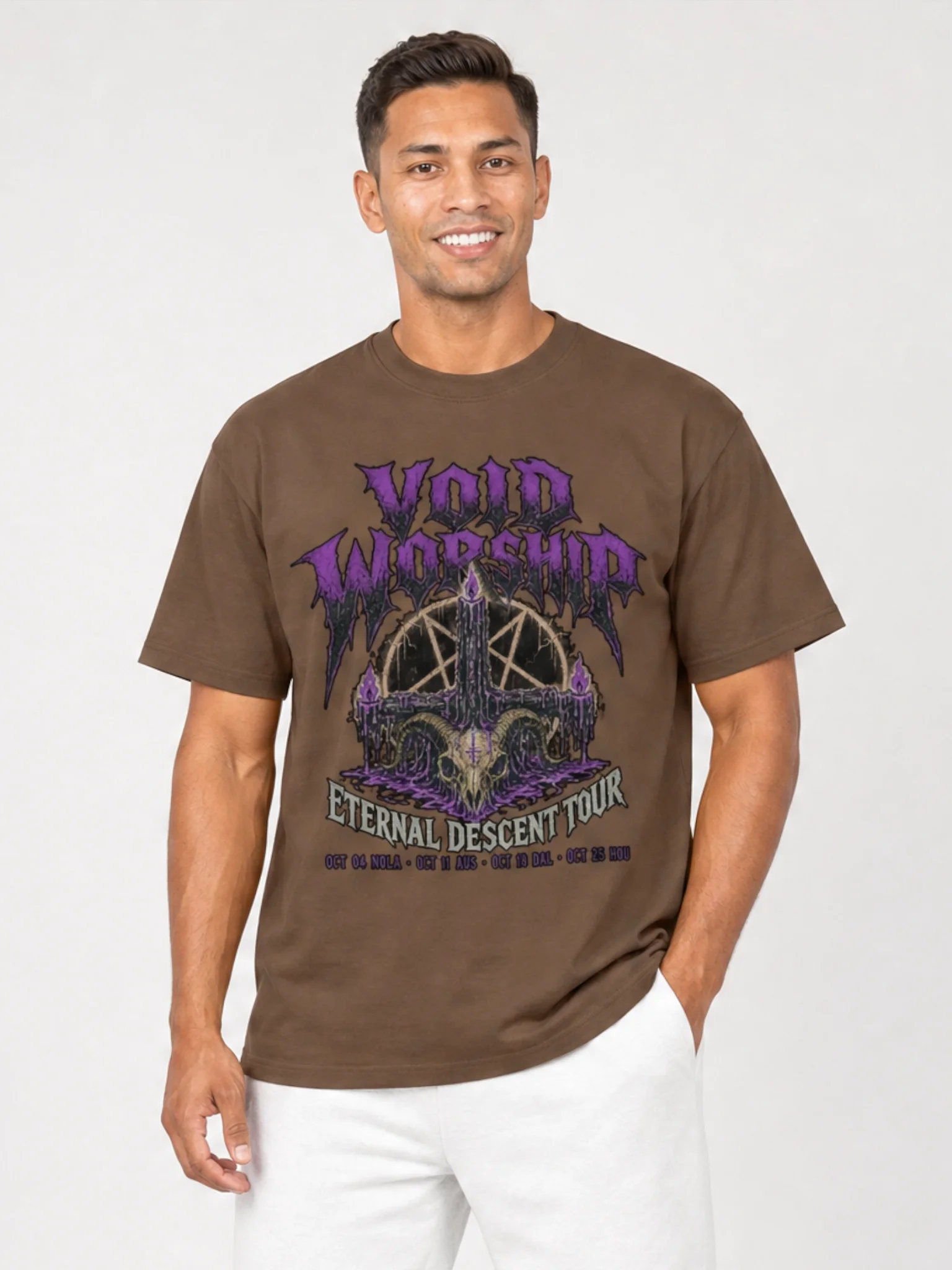 Void Worship Eternal Descent Tour Graphic T-Shirt product image (1)