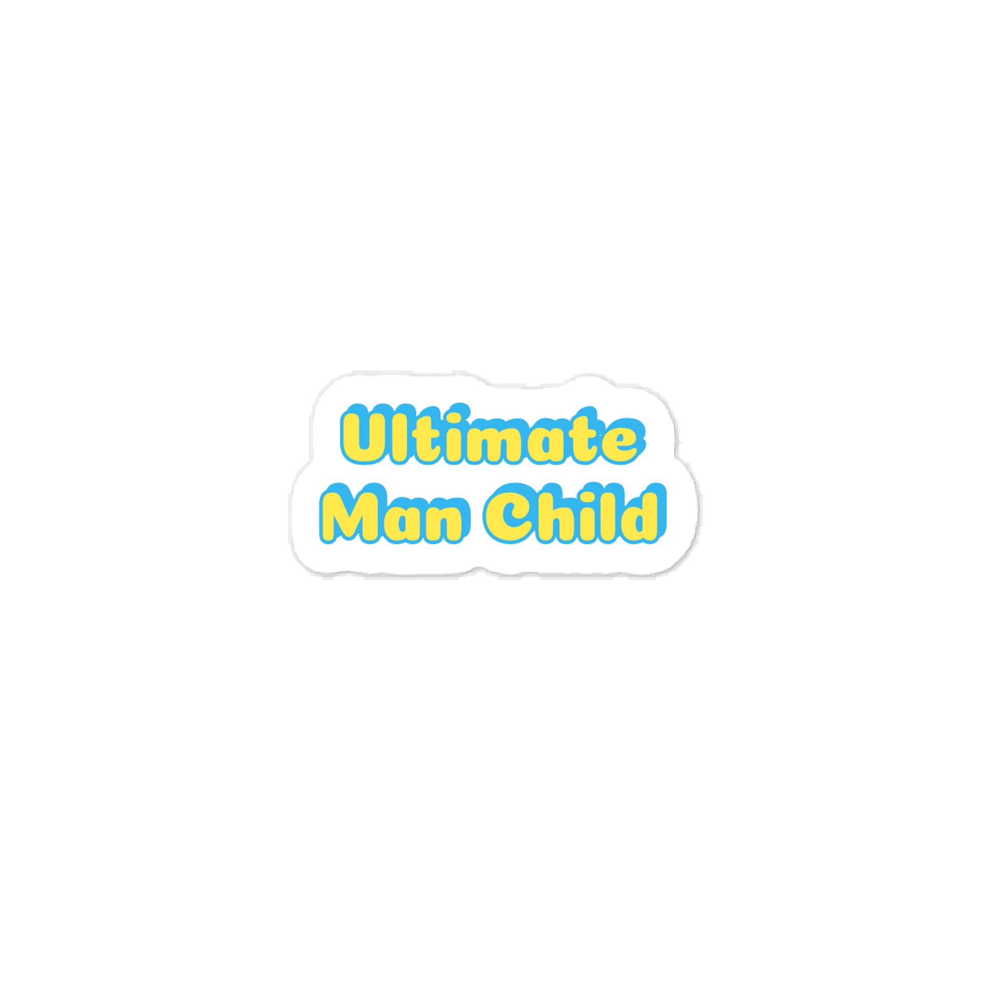 Ultimate Man Child Sticker. product image (1)