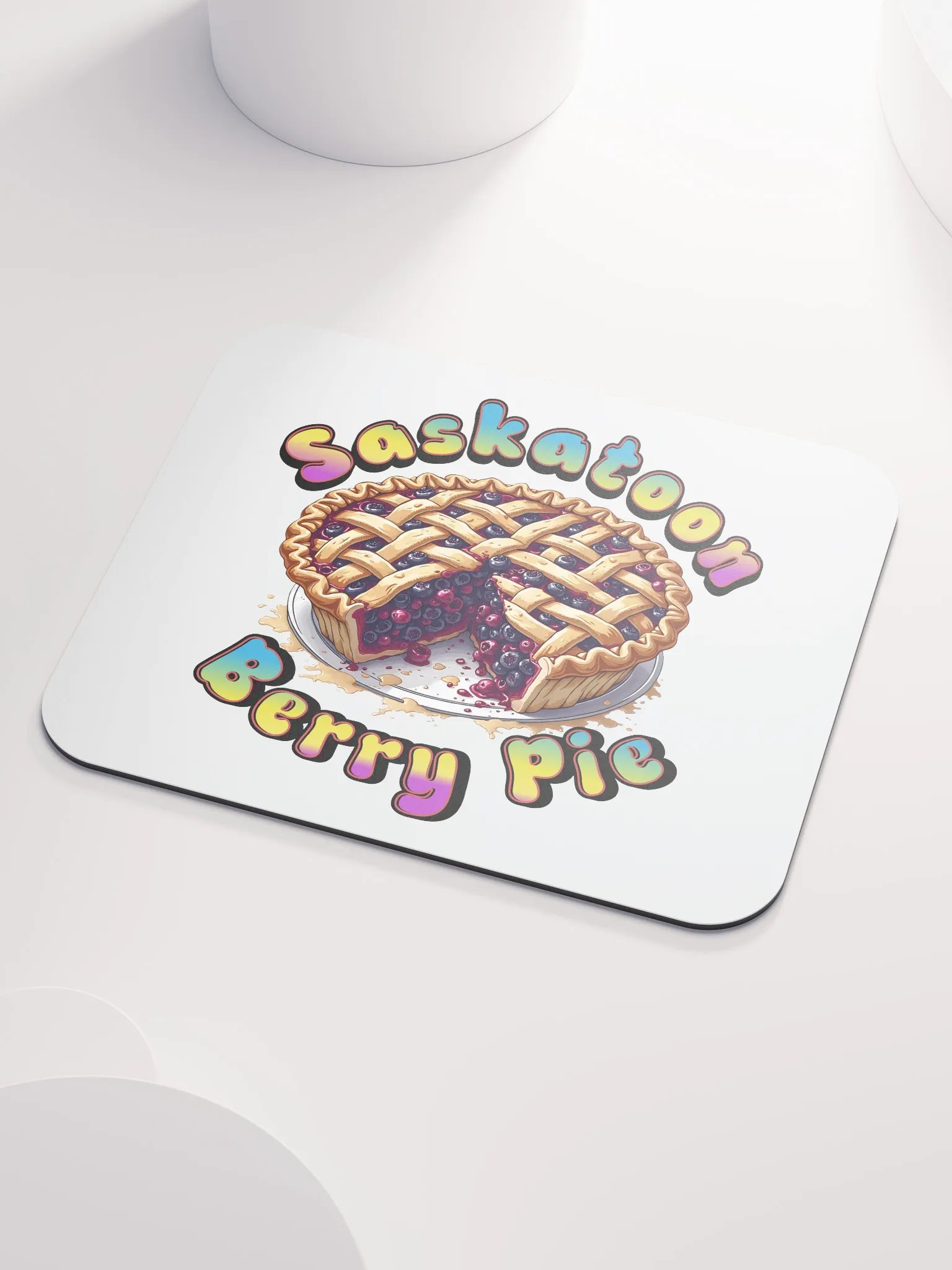 Saskatoon Berry Pie Mouse Pad product image (3)