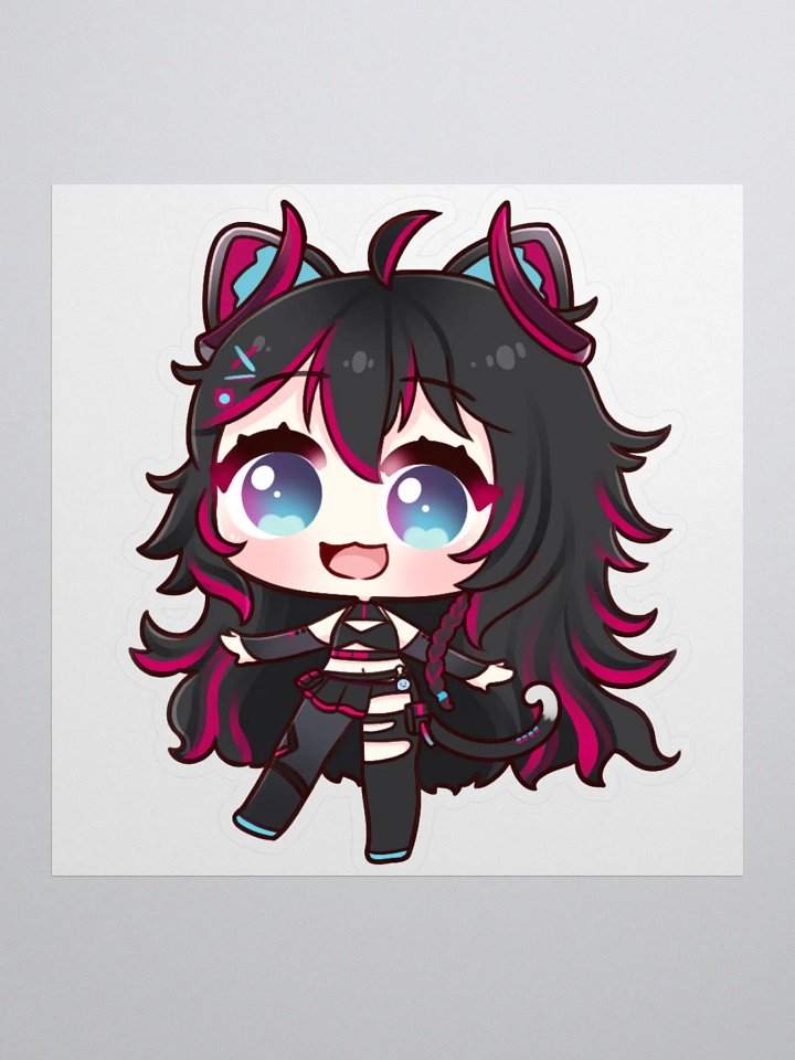 AikoComma Chibi No Jacket Sticker product image (1)