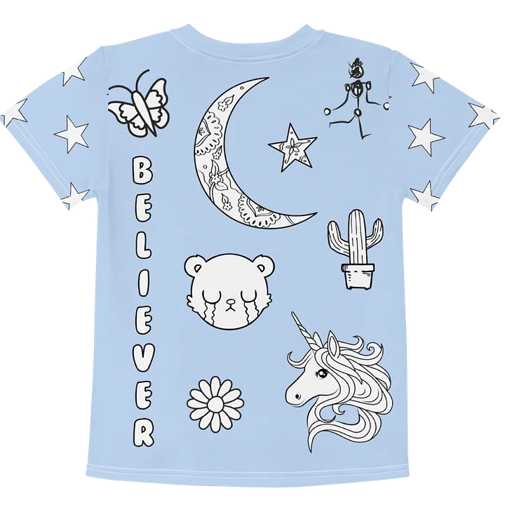 KIDS - Girls Tee - Sky Blue product image (2)
